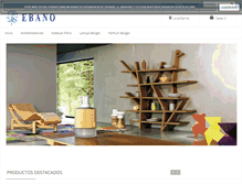 Tablet Screenshot of ebanodecora.com